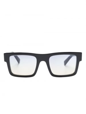 Okulary przeciwsłoneczne gradientowe Prada Eyewear czarne