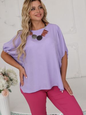 Блузка Wisell фиолетовая