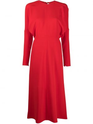 Dress Victoria Beckham rød