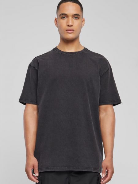 Polo marškinėliai oversize Merchcode juoda
