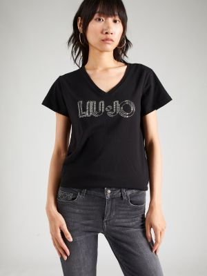 Тениска Liu Jo черно