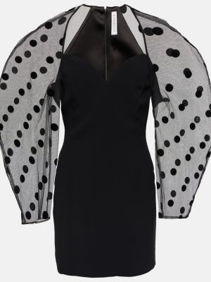 Мини-платье из тюля Nina Ricci черный
