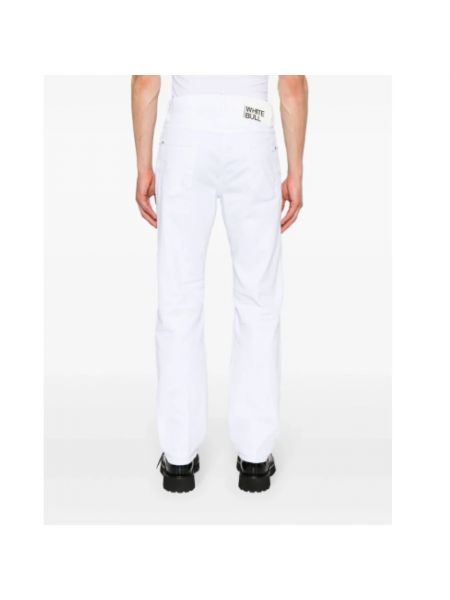 Pantalones rectos Dsquared2 blanco