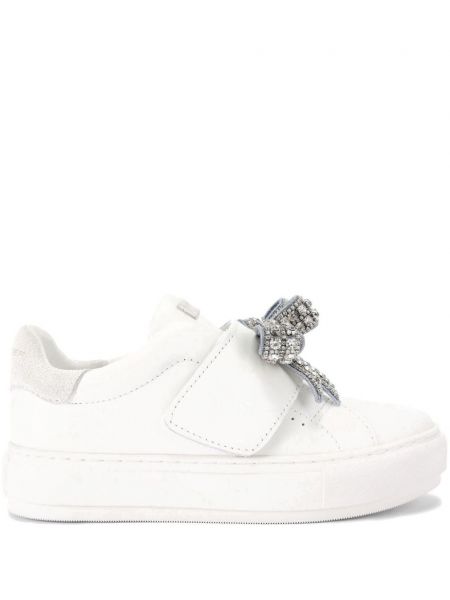 Sløjfe sneakers Kurt Geiger London hvid