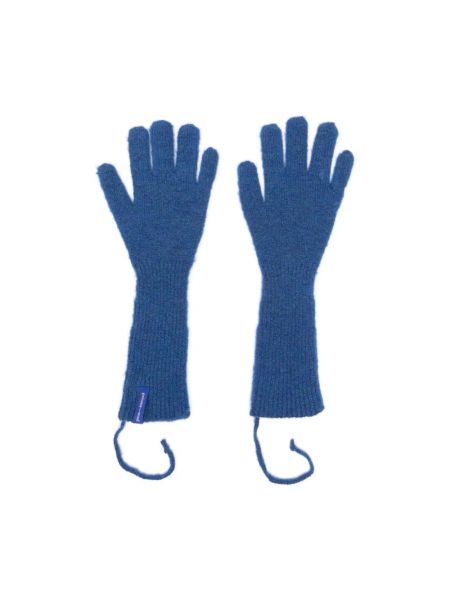 Rękawiczki wełniane Paloma Wool niebieskie