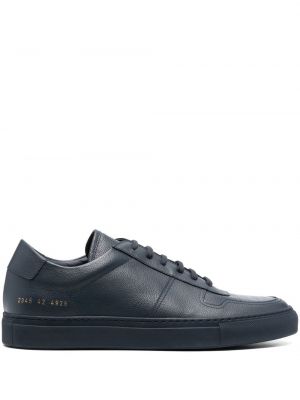 Lær sneakers Common Projects blå