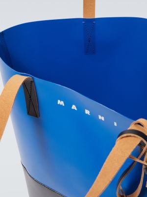 Nákupná taška Marni modrá