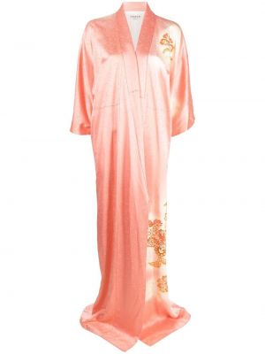 Φλοράλ παλτό με σχέδιο A.n.g.e.l.o. Vintage Cult ροζ