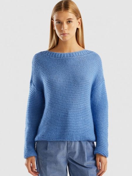 Голубой свитер United Colors Of Benetton