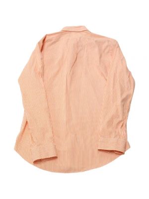 Camisa de algodón Ralph Lauren Pre-owned naranja