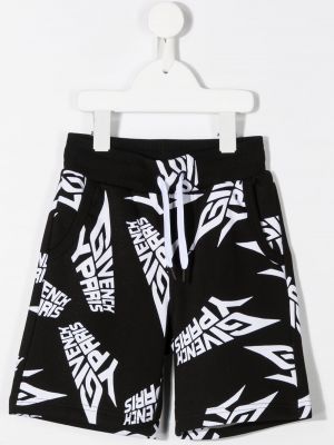 Shorts för tjejer Givenchy Kids svart