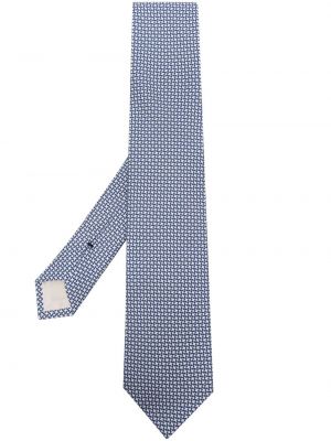 Hedvábná kravata s potiskem D4.0