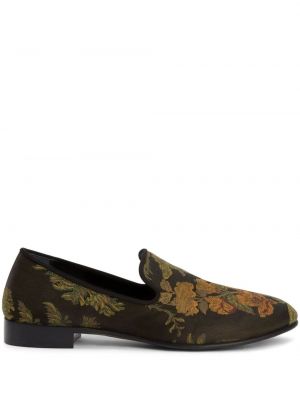 Pantofi loafer cu model floral slip-on Giuseppe Zanotti