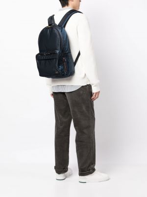 Plecak z kieszeniami Porter-yoshida & Co niebieski