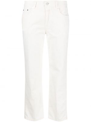 Pantaloni di velluto a coste Closed bianco