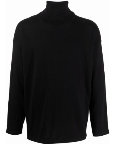 Jersey de cuello vuelto de tela jersey Société Anonyme negro