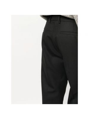 Pantalones rectos de lana Séfr negro