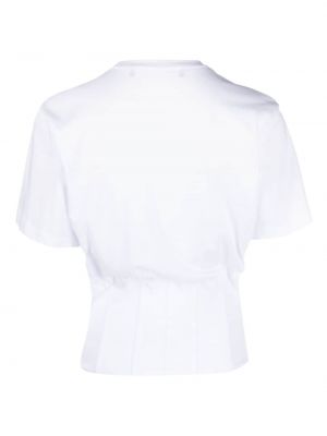 Bavlněné tričko Federica Tosi bílé