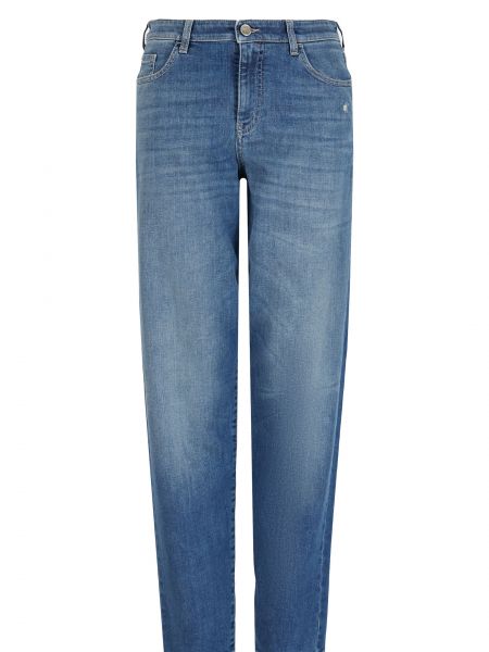 Прямые джинсы Emporio Armani синие