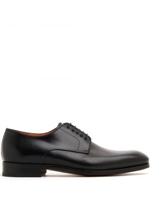 Pantofi oxford cu șireturi din piele din dantelă Magnanni negru