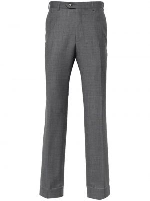 Pantalon en laine Brioni gris