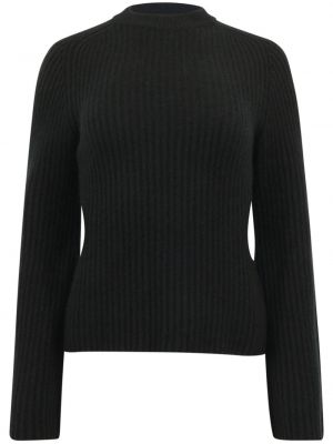 Bavlnený sveter Loulou Studio čierna