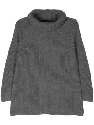 Sweter Emporio Armani szary