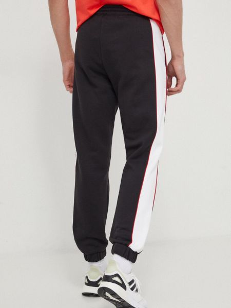 Sportovní kalhoty s potiskem Adidas Originals černé