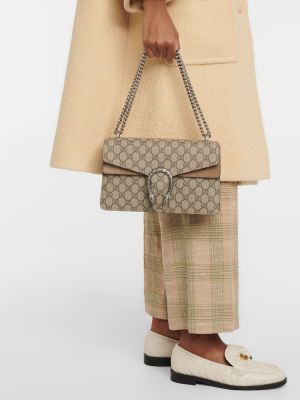 Чанта за ръка Gucci бежово