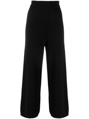 Pantalon taille haute large Opening Ceremony noir