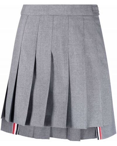 Mini suknja Thom Browne siva