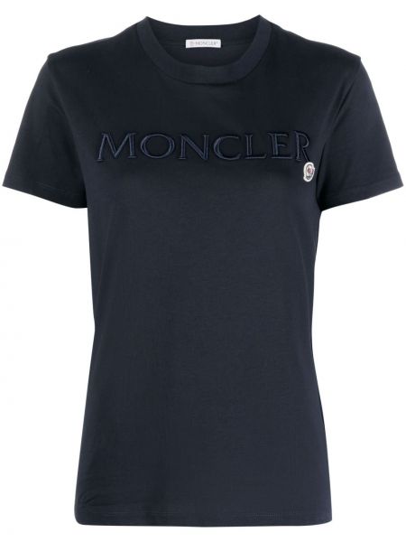 T-shirt Moncler blu