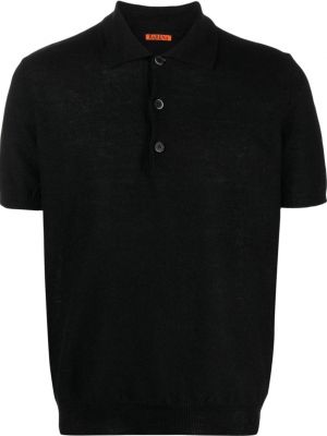 Polo marškinėliai Barena juoda
