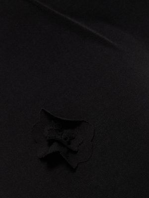 Dlouhé šaty jersey Musier Paris černé