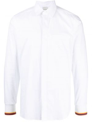T-shirt à rayures Paul Smith blanc