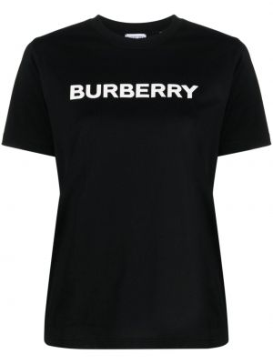 Bombažna majica s potiskom Burberry