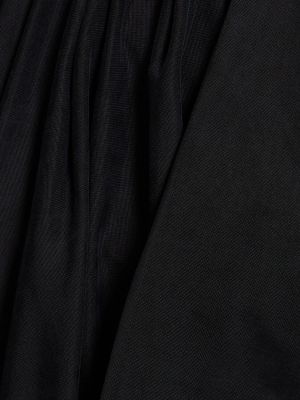 Μini φόρεμα από ζέρσεϋ Jacquemus μαύρο