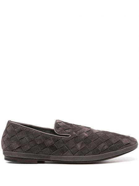 Loafers σουέντ Henderson Baracco γκρι