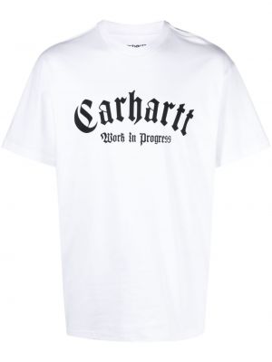 Памучна тениска с принт Carhartt Wip