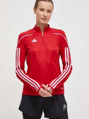Bluzka Adidas Performance czerwona
