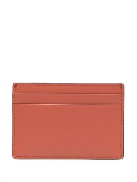 Kožená peněženka Furla oranžová