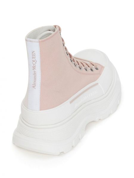 Stivali di gomma Alexander Mcqueen rosa