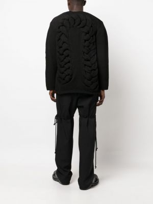 Džemperis ar apaļu kakla izgriezumu Comme Des Garçons Homme Plus melns