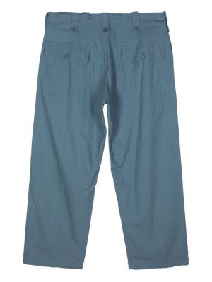 Pantalon cargo slim avec poches Yohji Yamamoto bleu