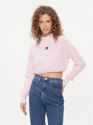 Pull Tommy Jeans rose