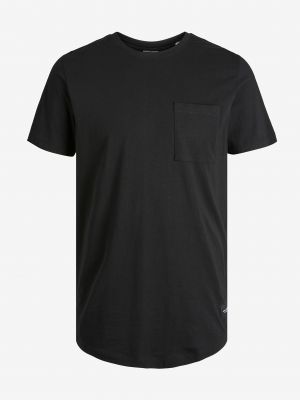 Polo krekls ar kabatām Jack & Jones melns