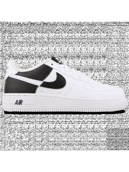 Chaussures de ville en cuir Nike blanc