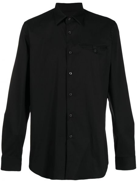 Camisa con bolsillos Prada negro