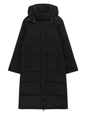 Cappotto invernale Pull&bear nero