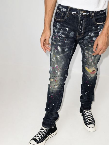 Distressed skinny jeans Purple Brand